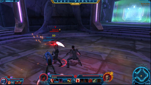 You can tell him he was pathetic, or that he fought well, or kill him instantly - (L11) The Final Trial - Sith Warrior - Star Wars: The Old Republic Game Guide