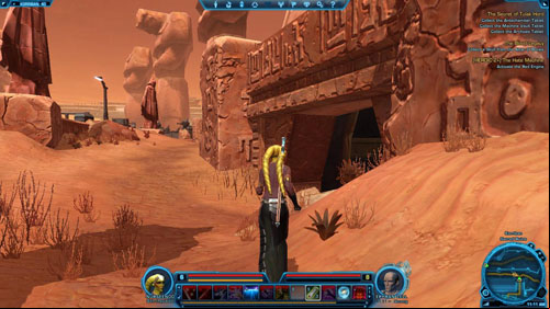 Inside you will be attacked by runaway slaves but theyre not dangerous - (L07) The Secret of Tulak Hord - Sith Inquisitor - Star Wars: The Old Republic Game Guide