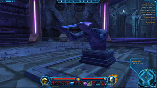 Collect the Rod of Fury - (L11) A Map for the Future - Sith Inquisitor - Star Wars: The Old Republic Game Guide