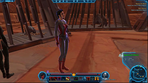 Enter the Tomb Burial Chamber - (L06) Dark Science - Korriban - Star Wars: The Old Republic Game Guide