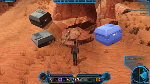 Take the Supplies to Sergeant Garus - (L07) Lost Supplies - Korriban - Star Wars: The Old Republic Game Guide