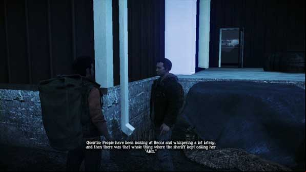 After returning to Quentin you will have to make decision whether to tell him about the Becckas past or not - Grange - Walkthrough - State of Decay - Game Guide and Walkthrough