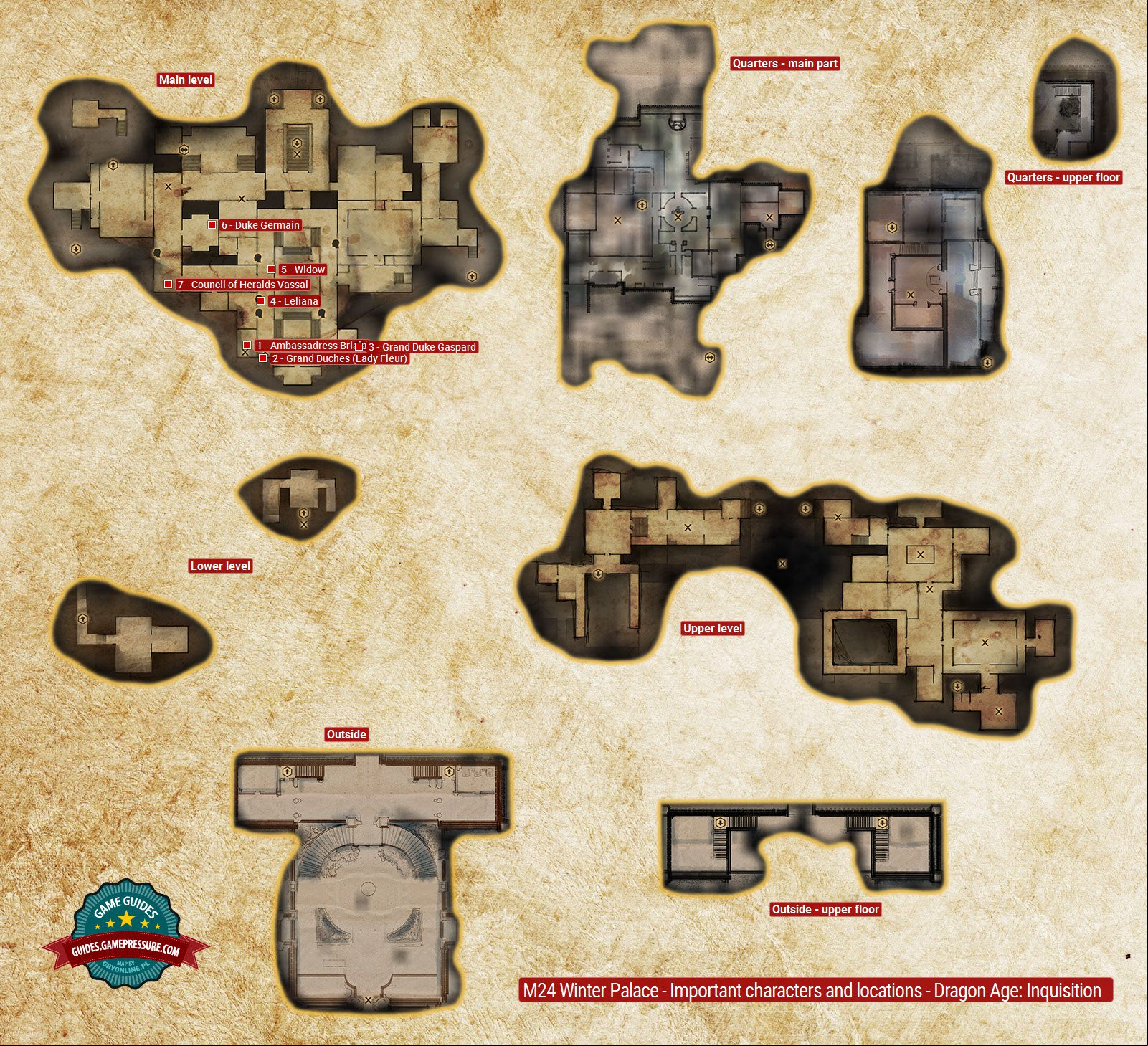 M24 Winter Palace - Important characters and locations - Dragon Age: Inquisition M24 Winter Palace - Important characters and locations - Dragon Age: Inquisition