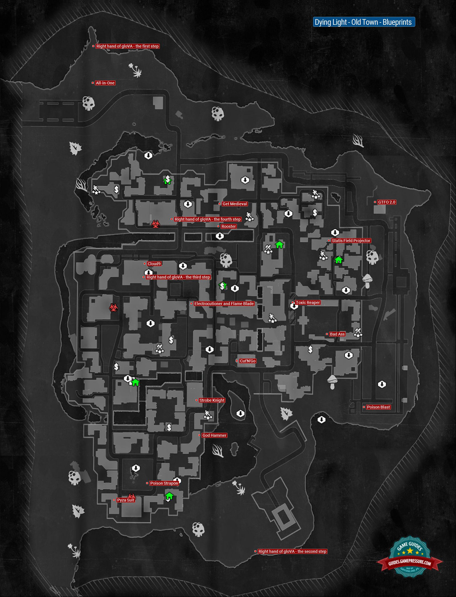 Dying Light - Old Town - Blueprints Dying Light - Old Town - Blueprints