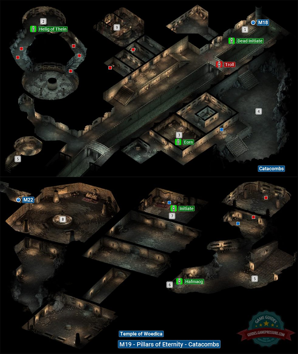 Pillars of Eternity M19 - Catacombs Pillars of Eternity M19 - Catacombs