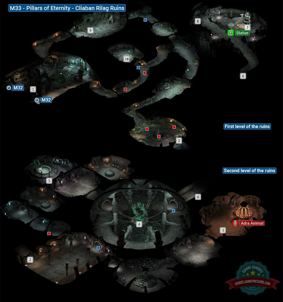 Pillars of Eternity M33 - Cliaban Rilag: Ruins Pillars of Eternity M33 - Cliaban Rilag: Ruins