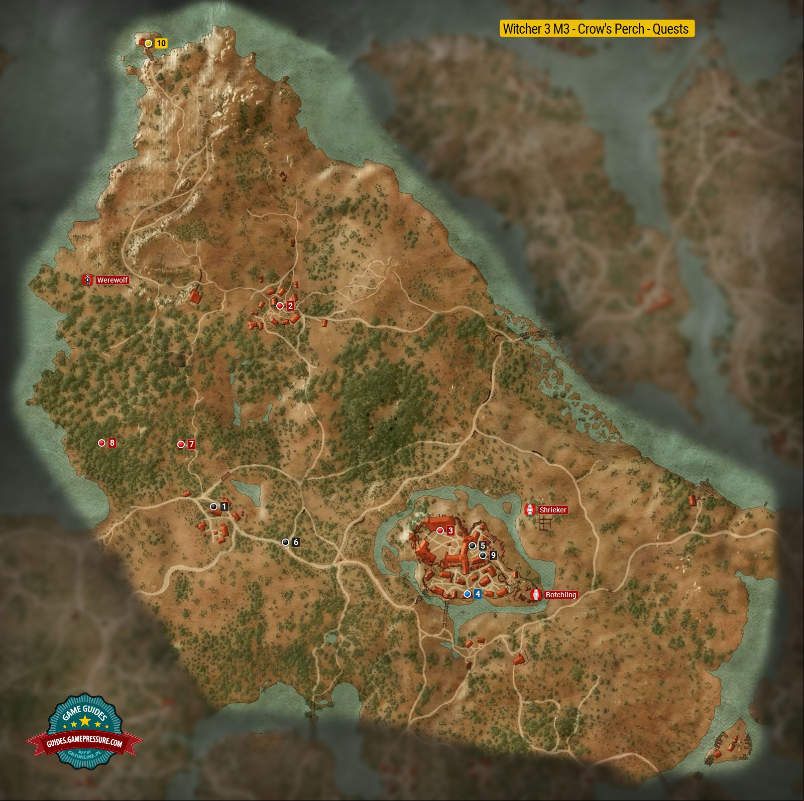 Witcher 3 M3 - Crow's Perch - Quests Witcher 3 M3 - Crow's Perch - Quests