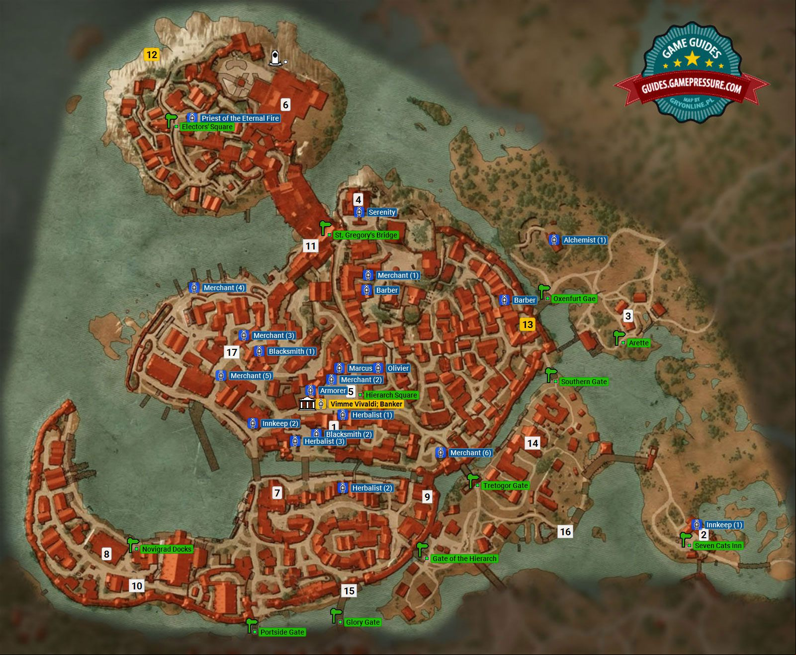 Witcher 3 M6 - Free City of Novigrad - Atlas Witcher 3 M6 - Free City of Novigrad - Atlas