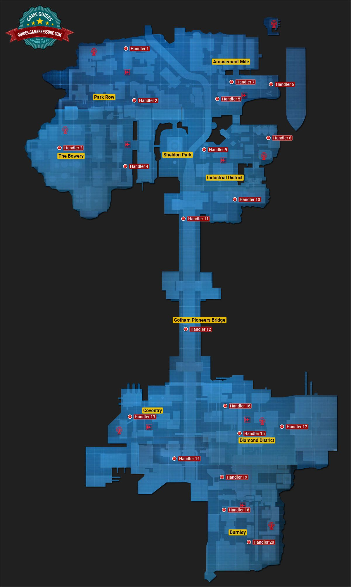 Batman: Arkham Origins map - Enigma Data Handlers Batman: Arkham Origins map - Enigma Data Handlers