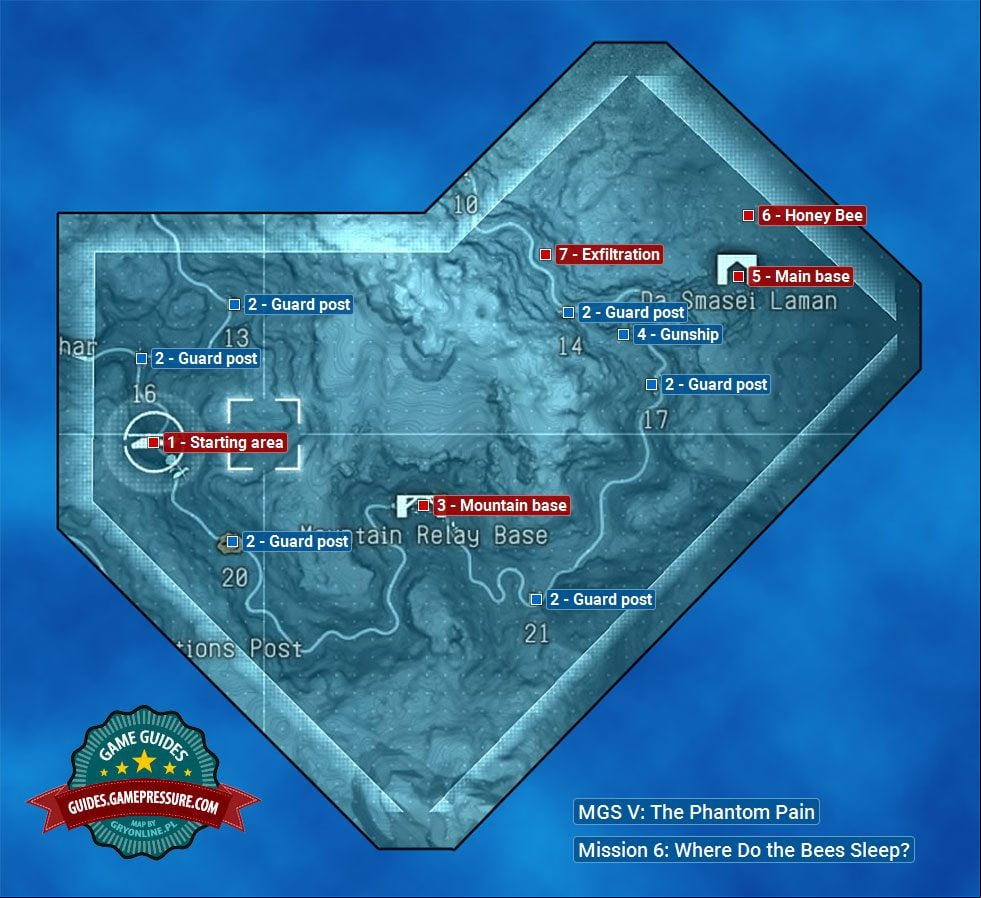 MGS V: The Phantom Pain - Mission 6: Where Do the Bees Sleep? MGS V: The Phantom Pain - Mission 6: Where Do the Bees Sleep?
