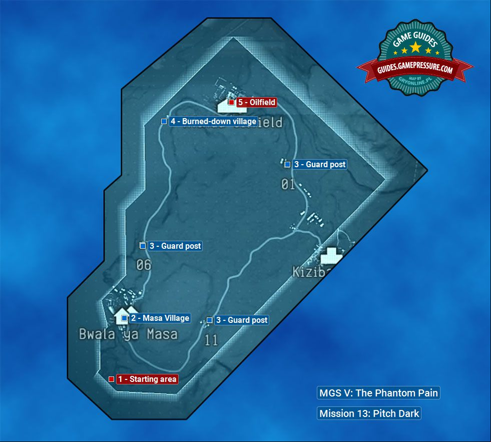 MGS V: The Phantom Pain - Mission 13: Pitch Dark MGS V: The Phantom Pain - Mission 13: Pitch Dark