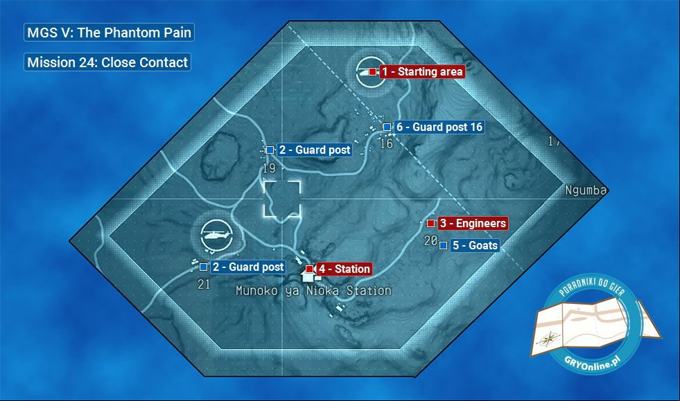 MGS V: The Phantom Pain - Mission 24: Close MGS V: The Phantom Pain - Mission 24: Close