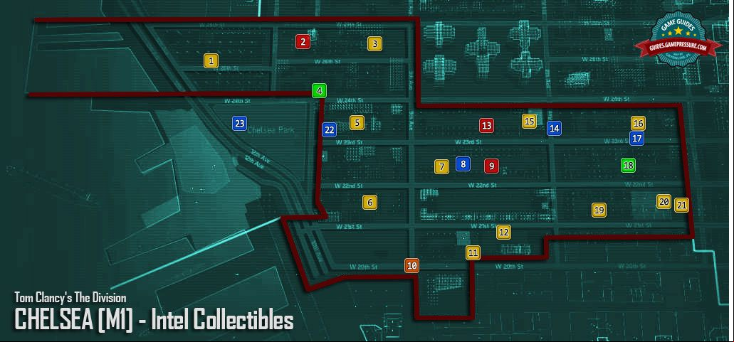 Tom Clancy's The Division - Chelsea M1 - Intel Collectibles Tom Clancy's The Division - Chelsea M1 - Intel Collectibles