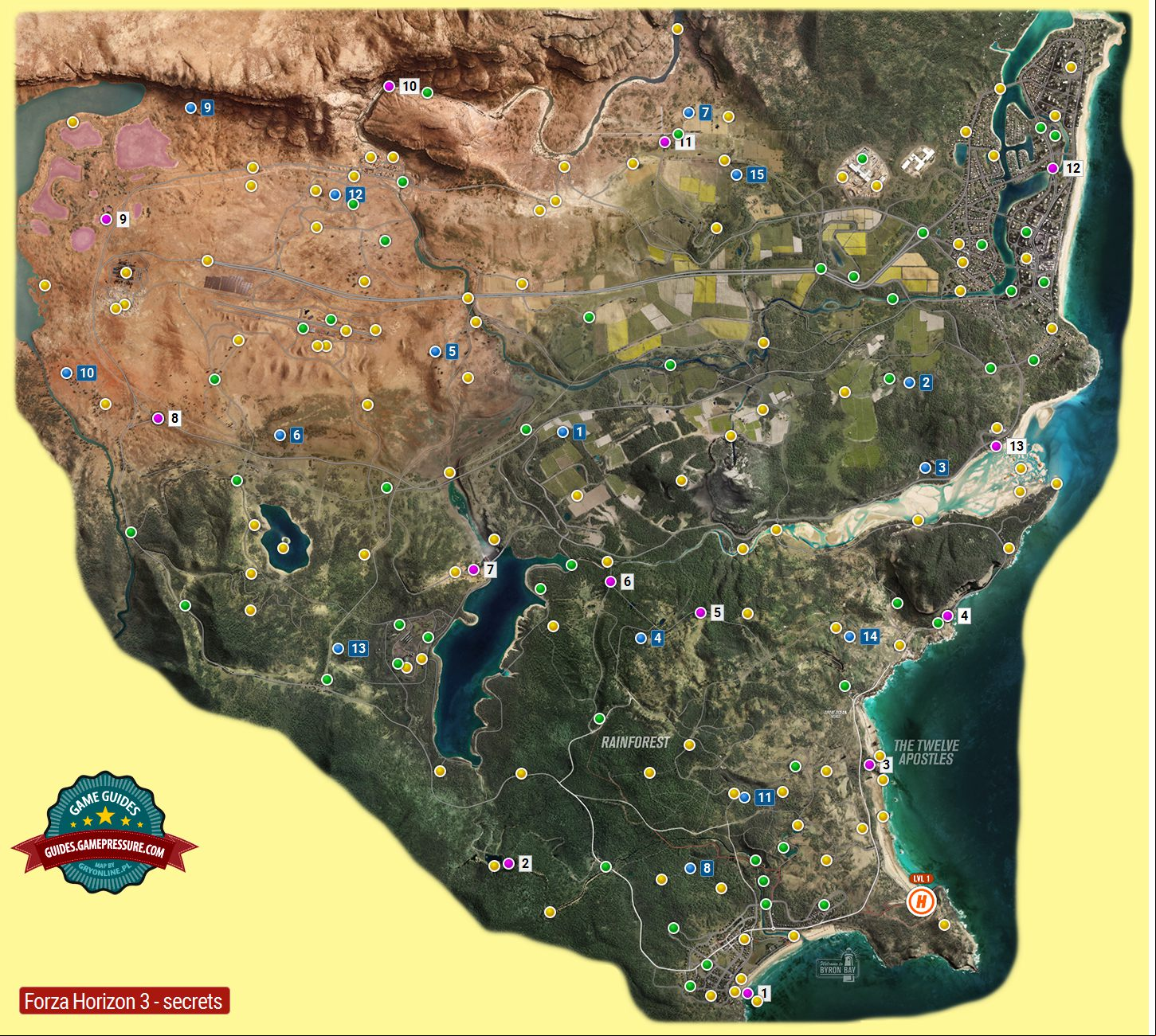 Forza Horizon 3 - secrets Forza Horizon 3 - secrets