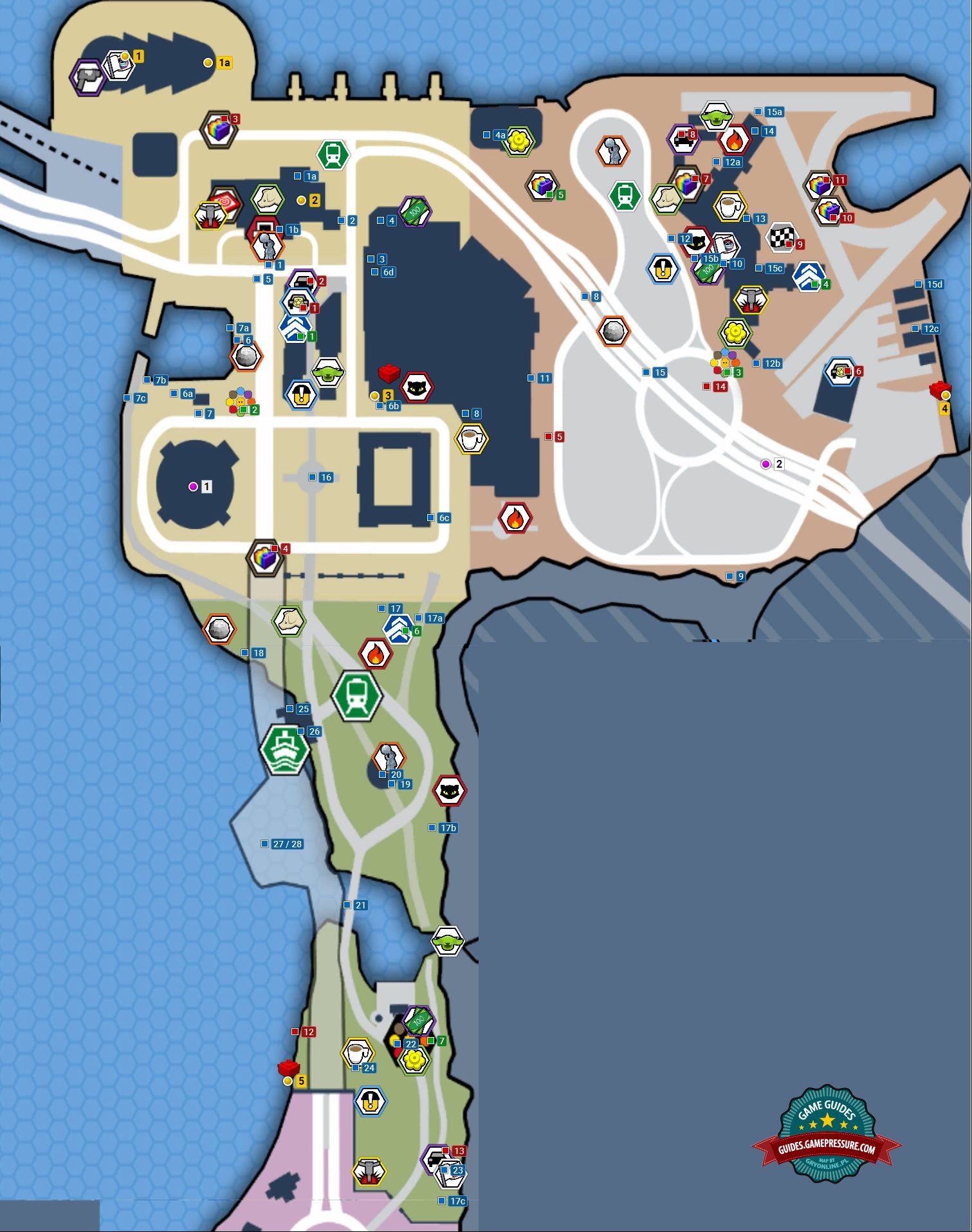 LEGO City: Undercover - Northeast area LEGO City: Undercover - Northeast area