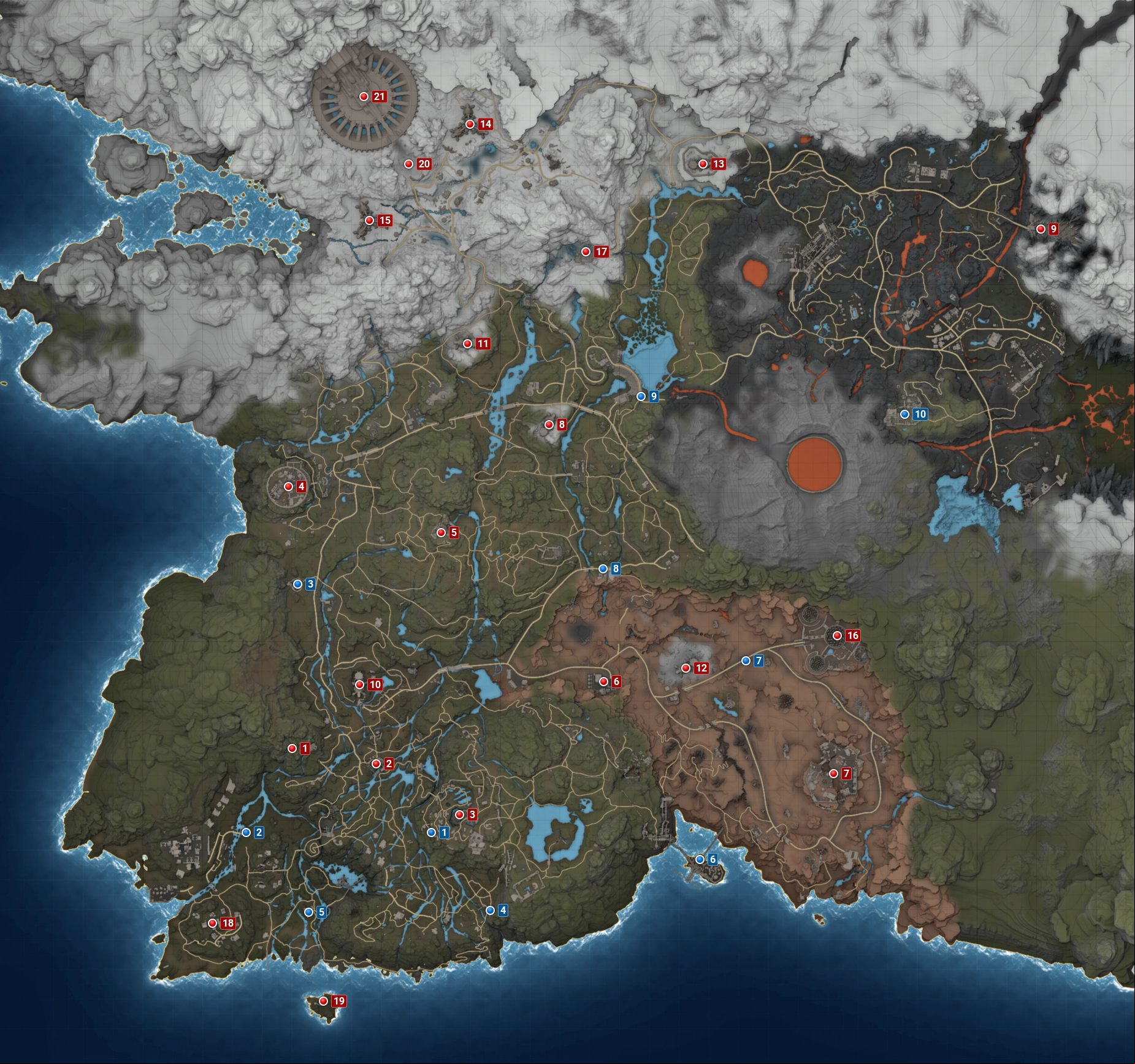 Elex - Walkthrough - World map Elex - Walkthrough - World map