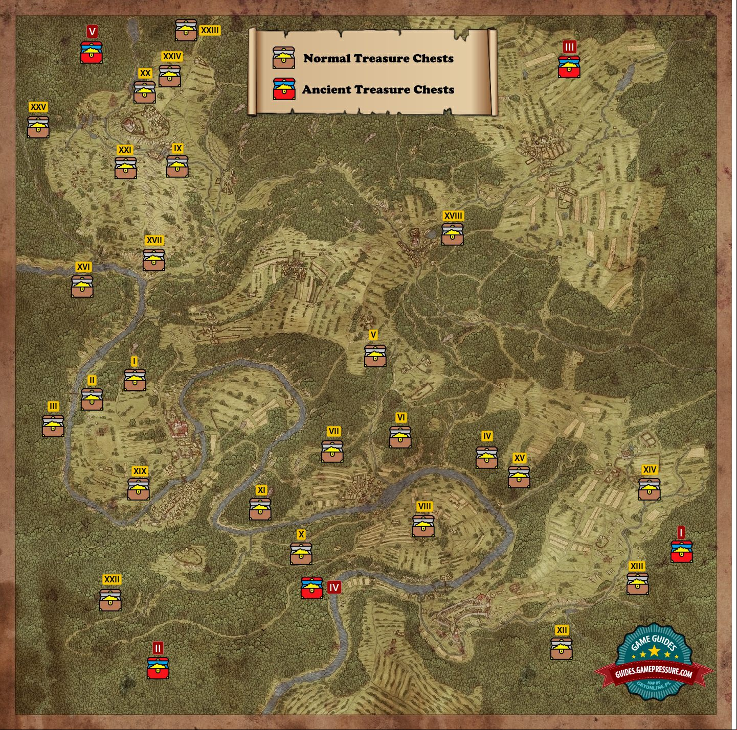 Kingdom Come - Treasure Map Kingdom Come - Treasure Map