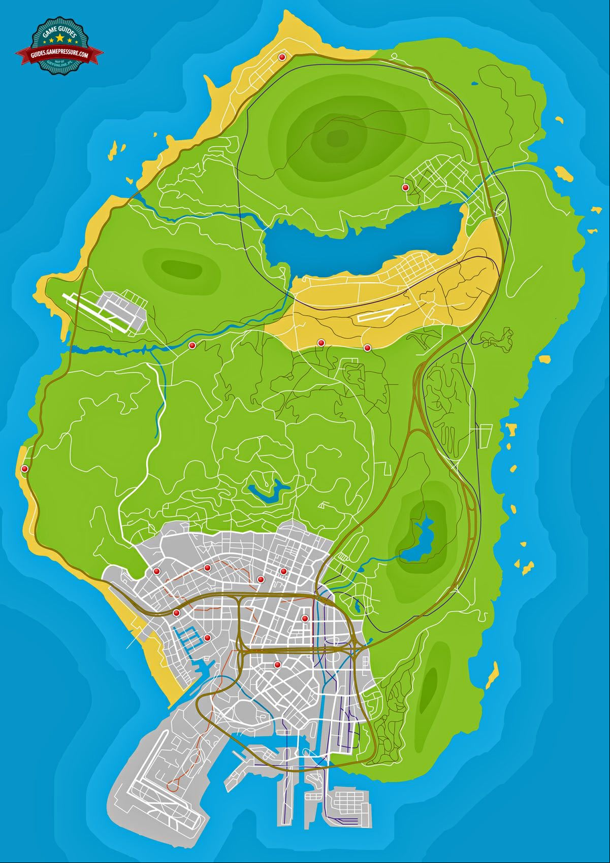 GTA V Map - Clothing Stores GTA V Map - Clothing Stores