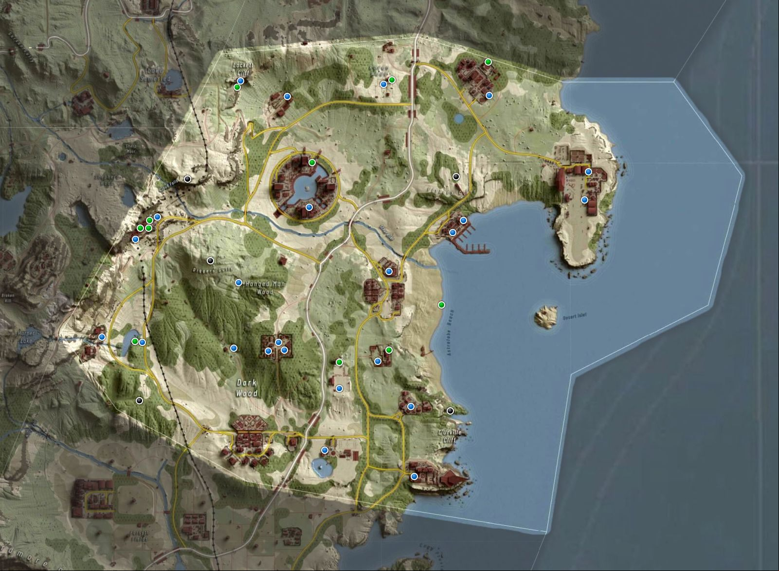 Ghost Recon Breakpoint - Infinity map Ghost Recon Breakpoint - Infinity map