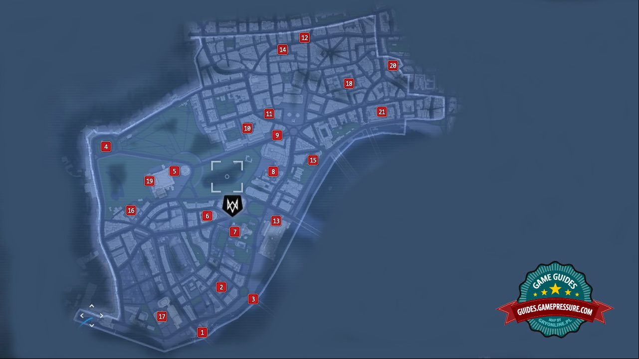 Watch Dogs Legion - City of Westminster - Tech Points Watch Dogs Legion - City of Westminster - Tech Points