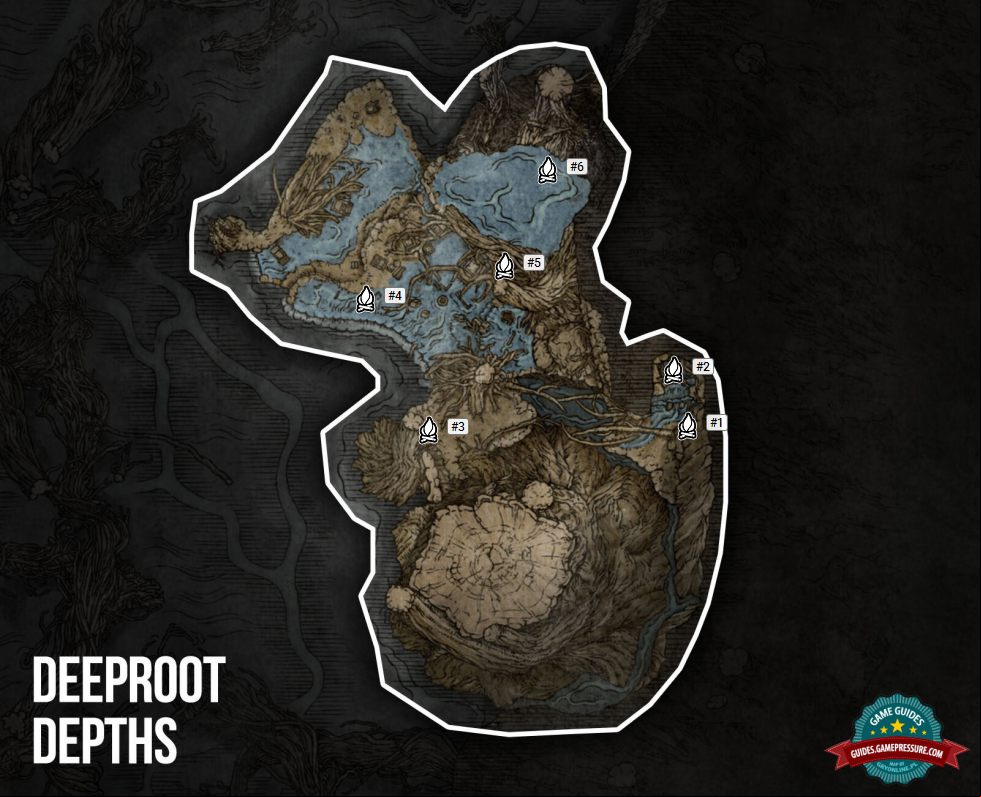 Elden Ring Map - Deeproot Depths Elden Ring Map - Deeproot Depths