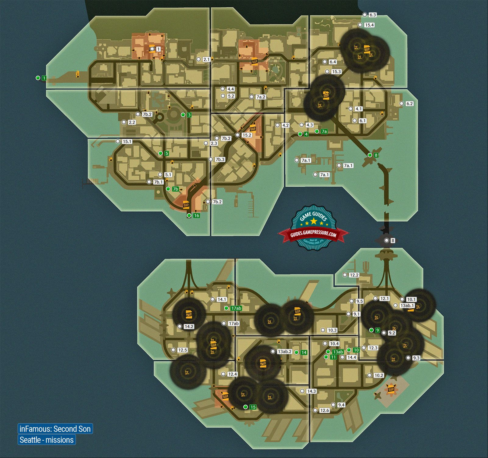 inFamous Second Son - Seattle: missions inFamous Second Son - Seattle: missions