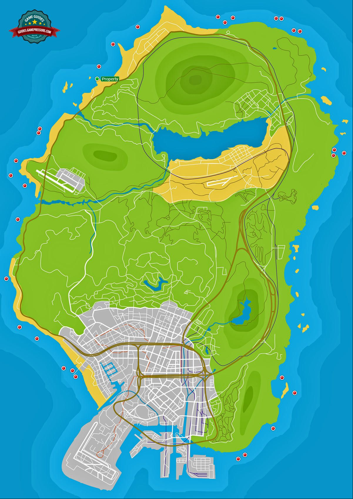 GTA V Map - Radioactive Waste GTA V Map - Radioactive Waste