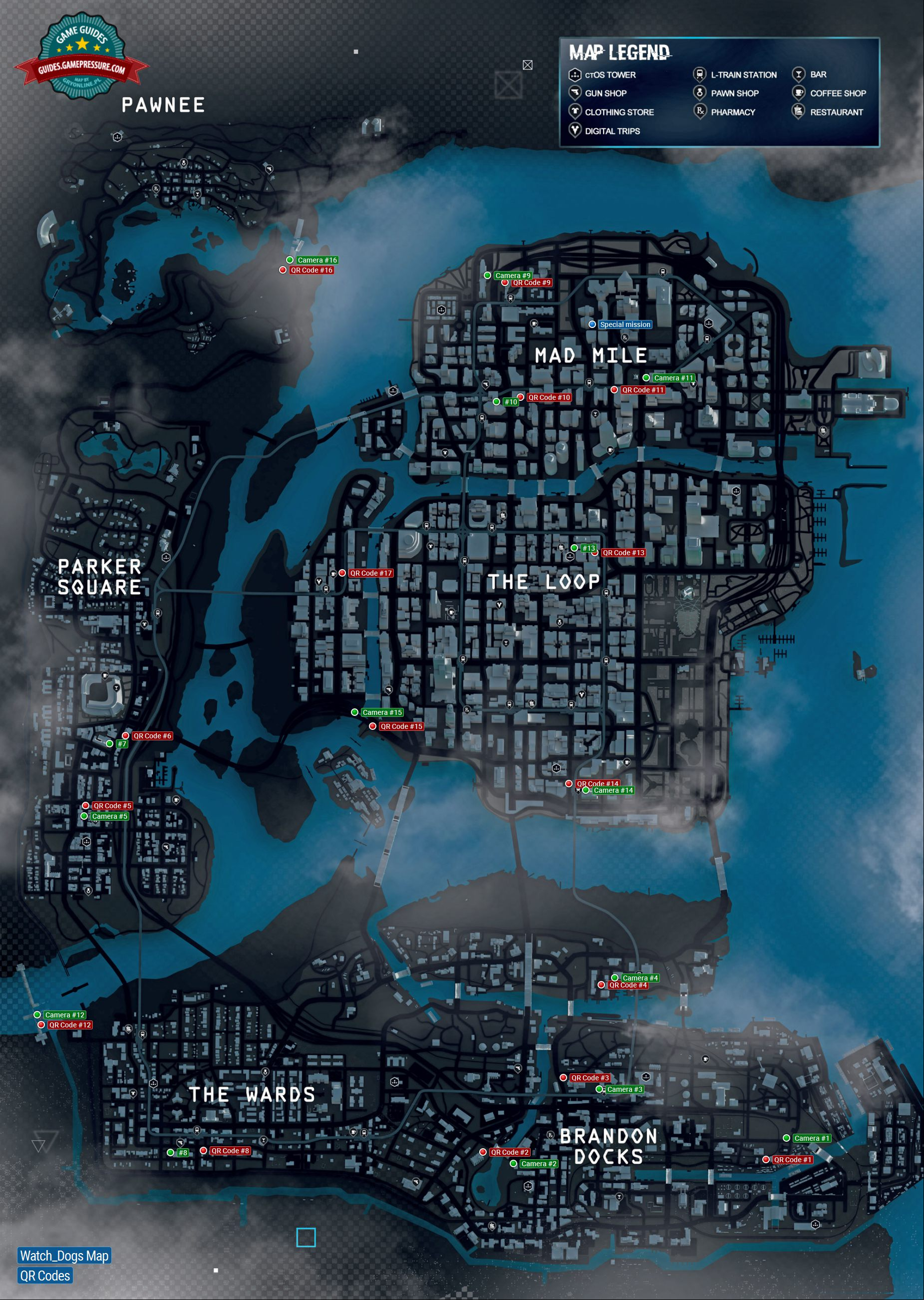 Watch_Dogs - QR Codes Watch_Dogs - QR Codes