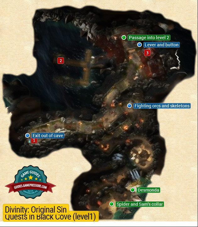 Quests in Black Cove (level 1) - Divinity: Original Sin Quests in Black Cove (level 1) - Divinity: Original Sin