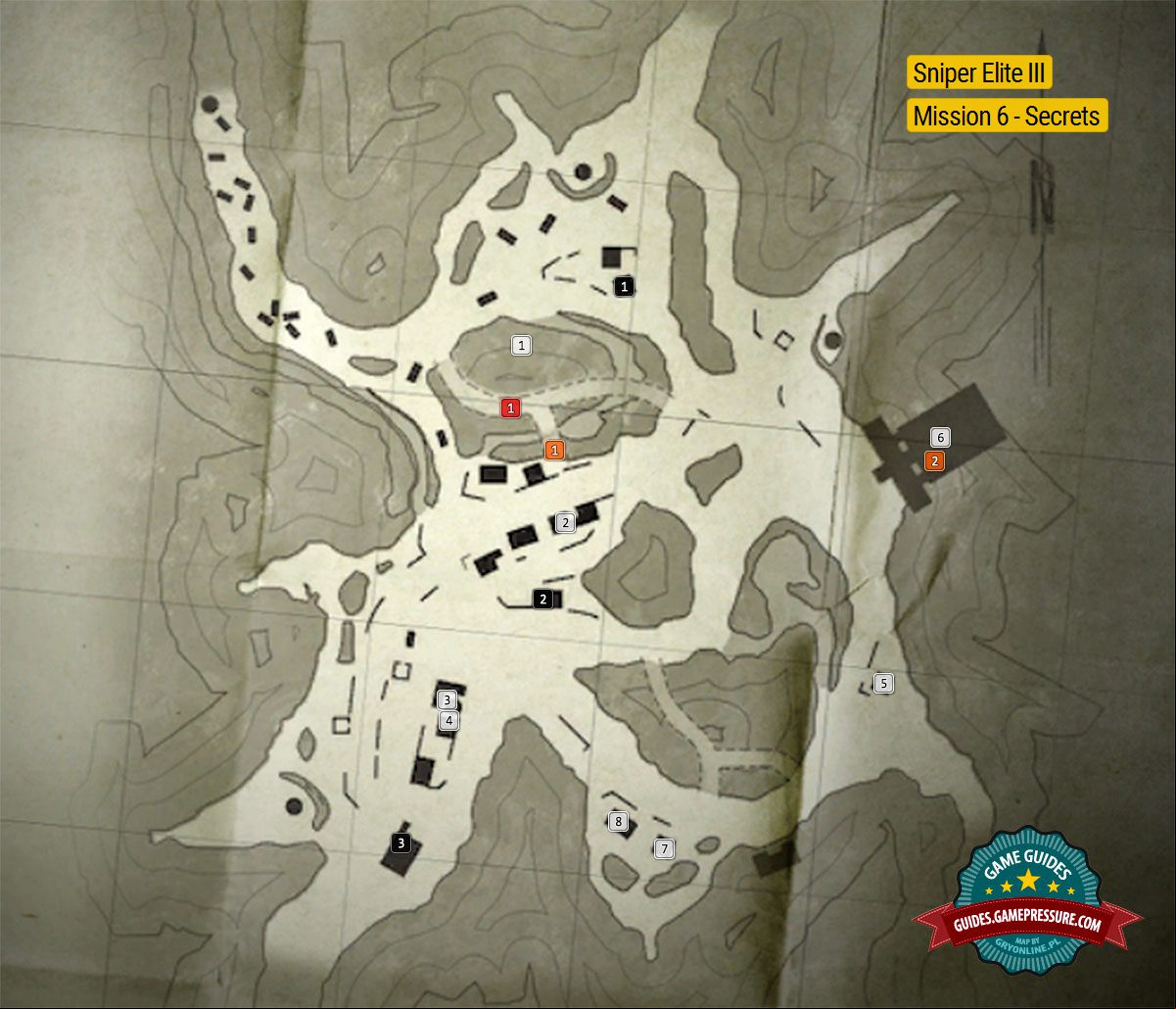 Sniper Elite III - Mission 6 Secrets Sniper Elite III - Mission 6 Secrets