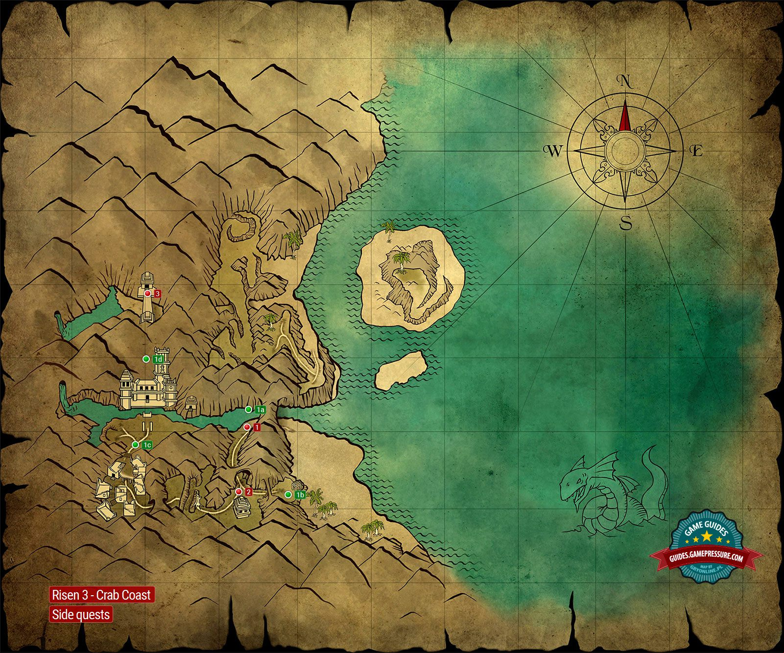 Risen 3 - Crab Coast - Side quests Risen 3 - Crab Coast - Side quests