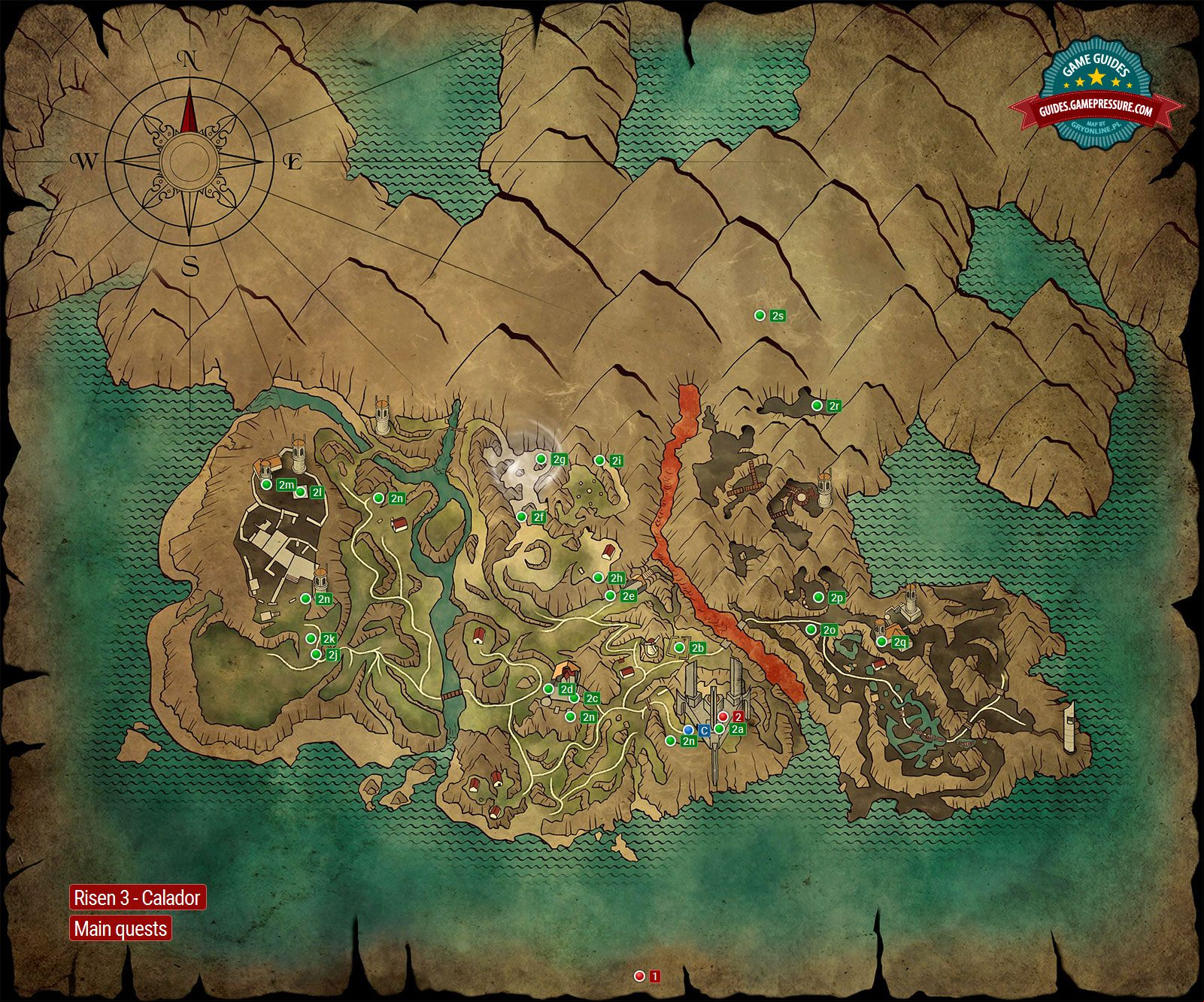 Risen 3 - Calador - Main quests Risen 3 - Calador - Main quests
