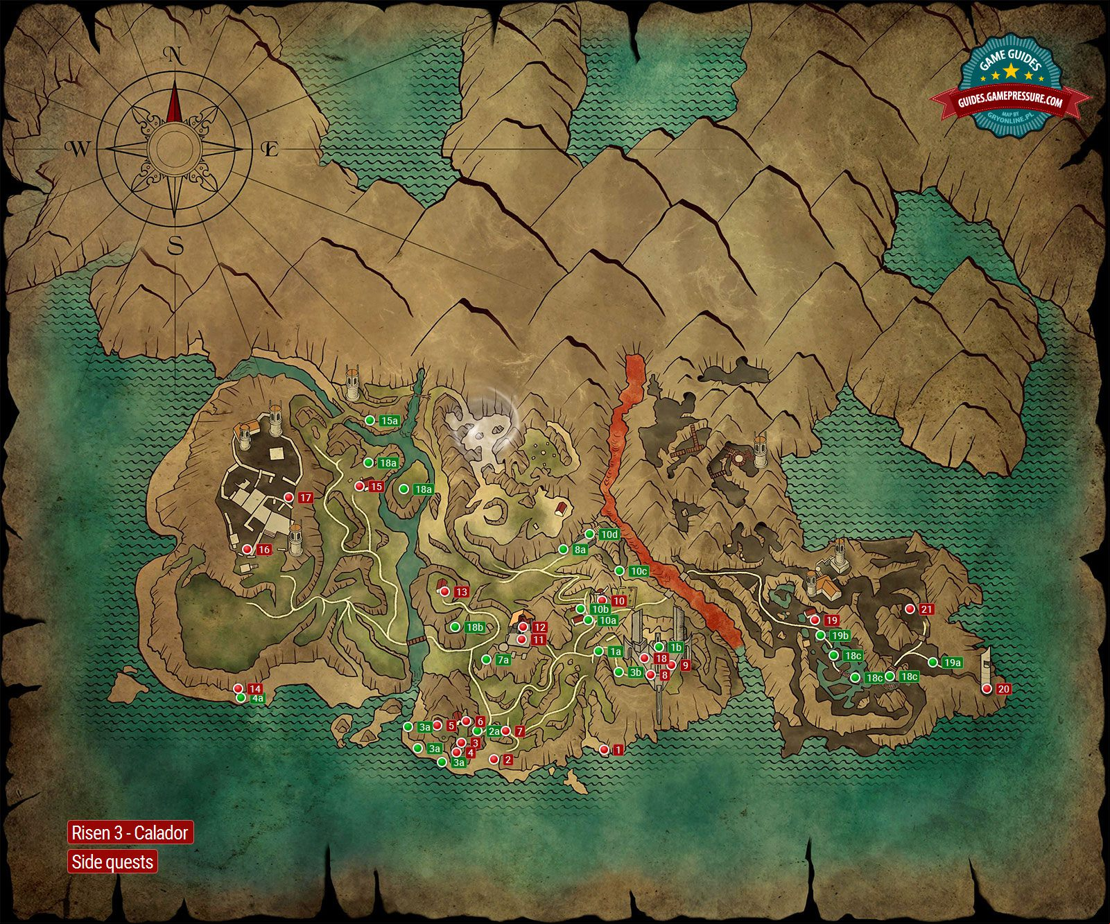Risen 3 - Calador - Side quests Risen 3 - Calador - Side quests