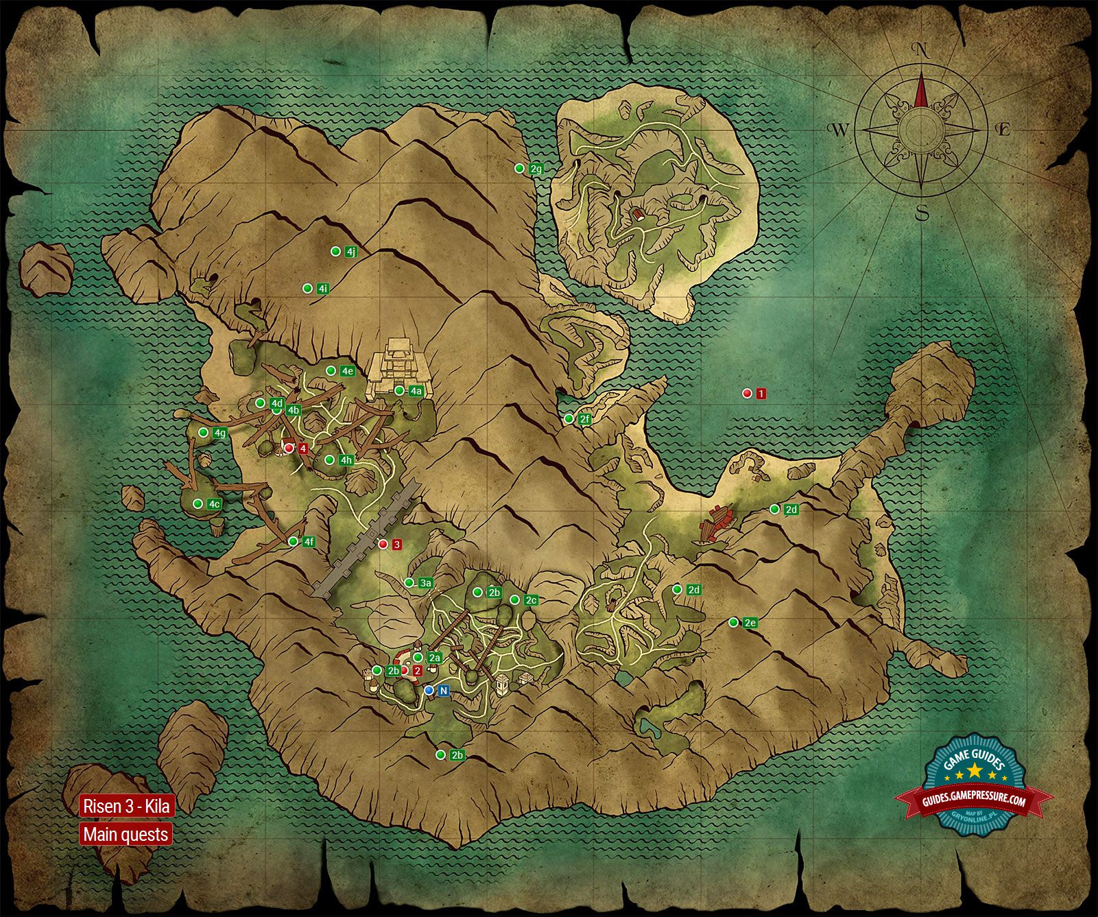 Risen 3 - Kila - Main quests Risen 3 - Kila - Main quests