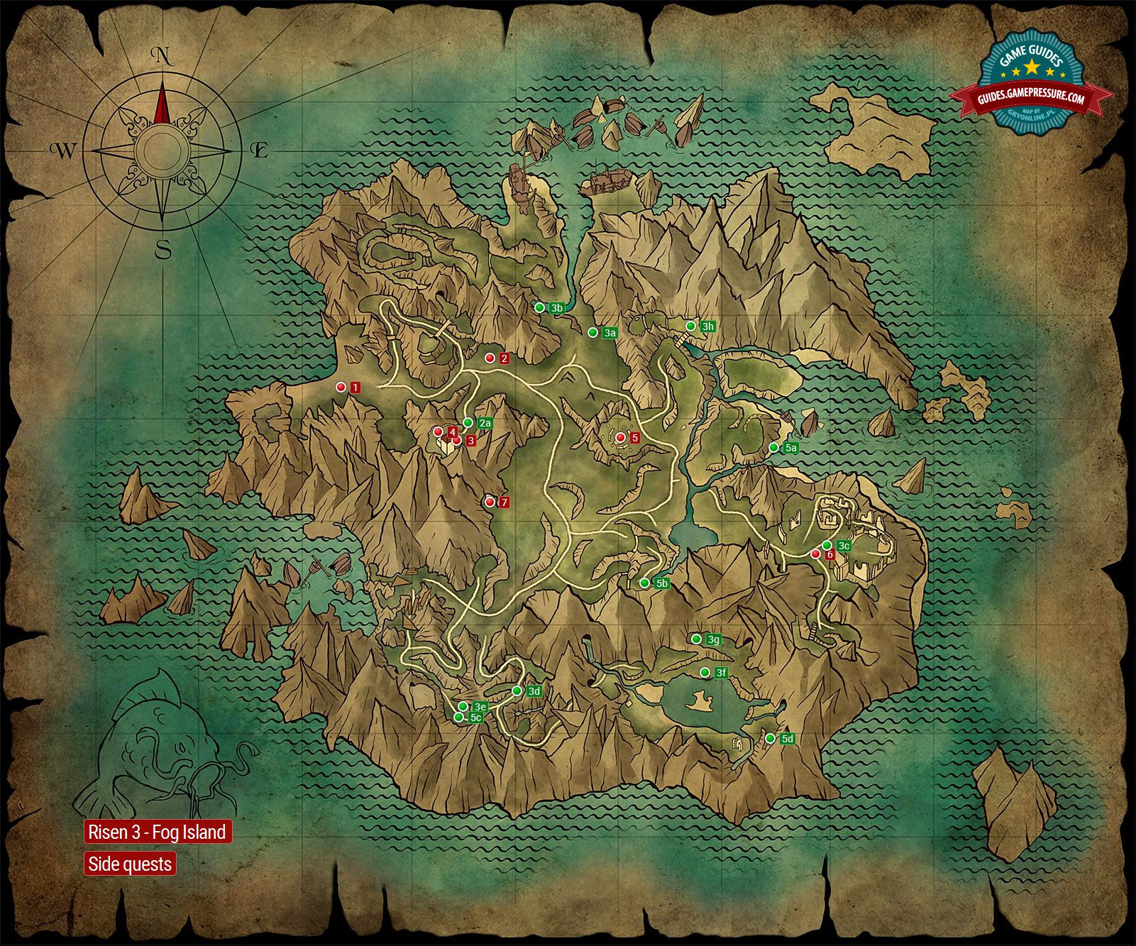 Risen 3 - Fog Island - Side quests Risen 3 - Fog Island - Side quests