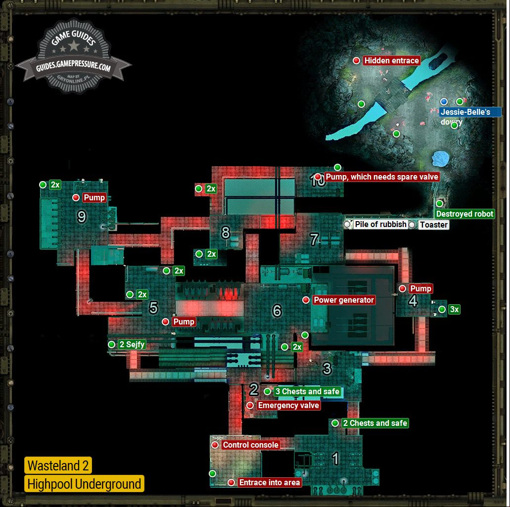 Wasteland 2 - Highpool Underground Wasteland 2 - Highpool Underground
