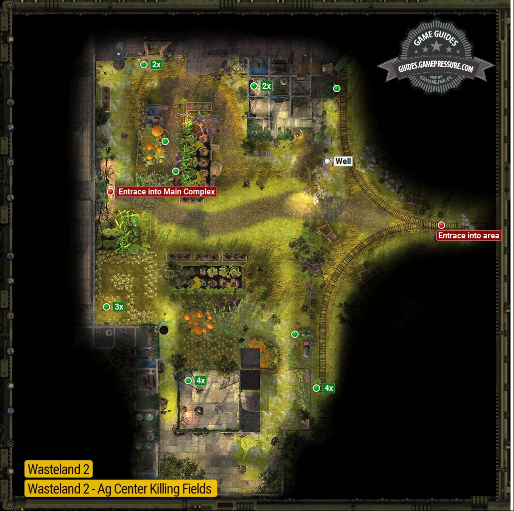 Wasteland 2 - Ag Center Killing Fields Wasteland 2 - Ag Center Killing Fields