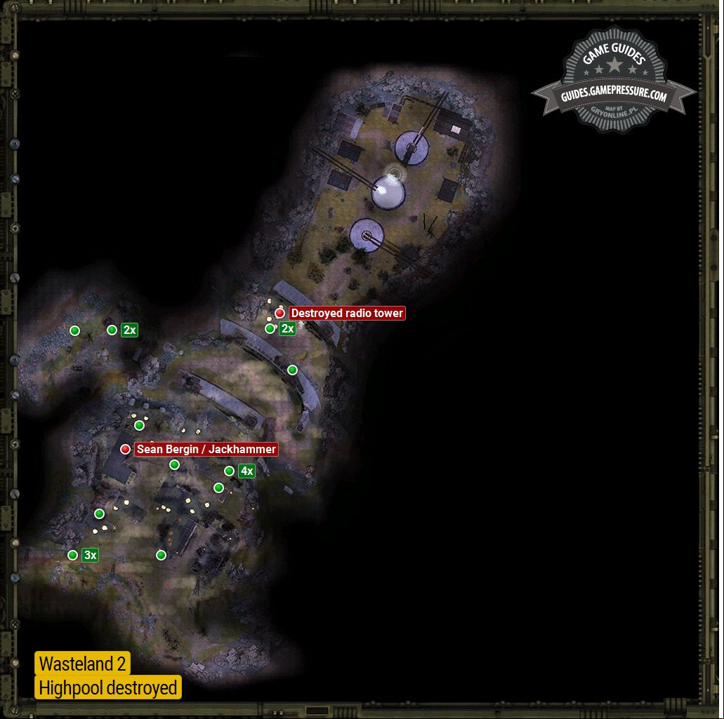 Wasteland 2 - Highpool destroyed Wasteland 2 - Highpool destroyed
