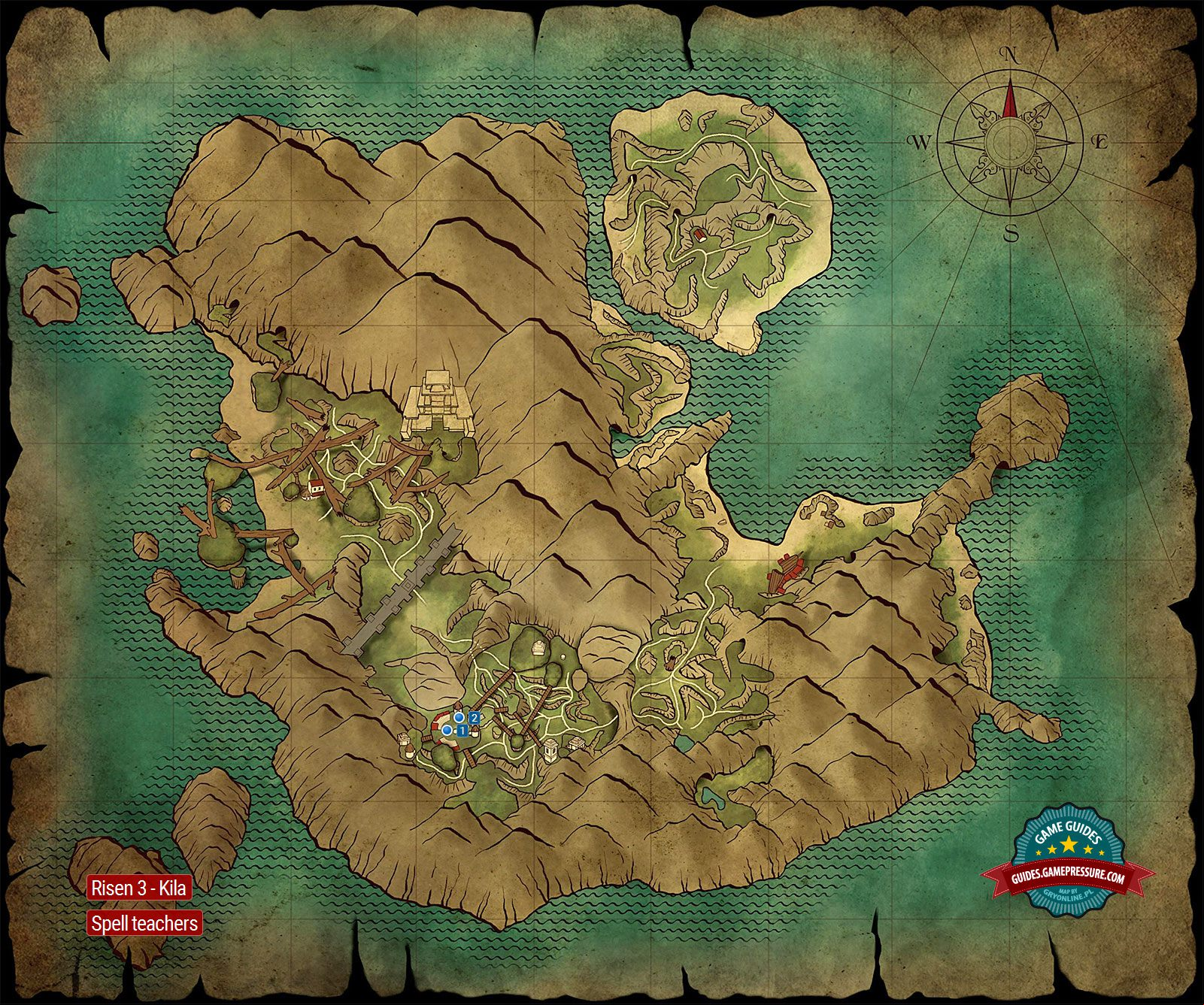 Risen 3 - Kila - Spell teachers Risen 3 - Kila - Spell teachers