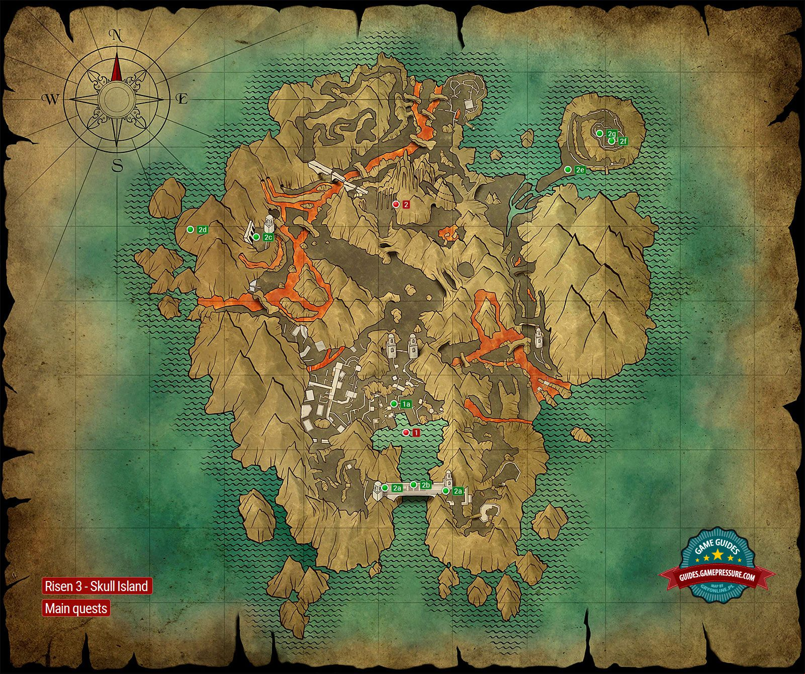 Risen 3 - Skull Island - Main quests Risen 3 - Skull Island - Main quests
