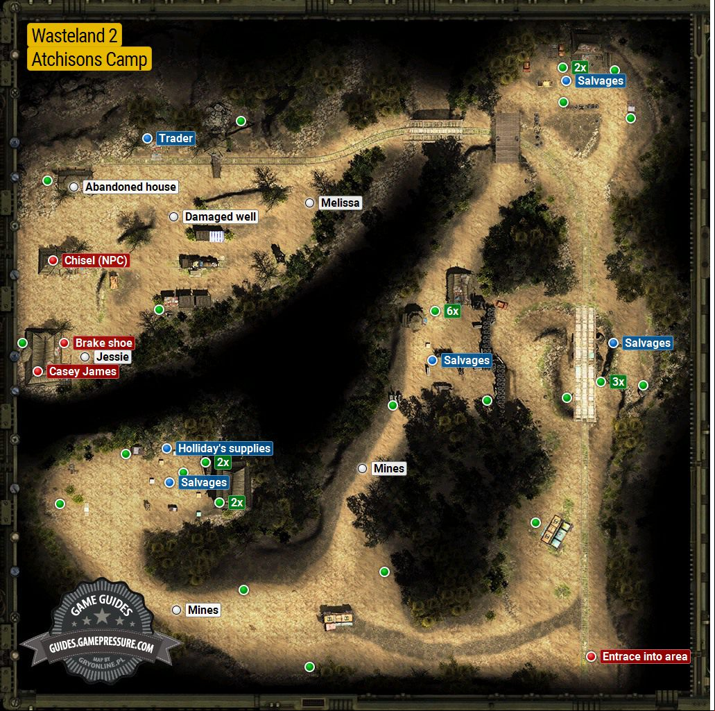 Wasteland 2 - Atchison Camp Wasteland 2 - Atchison Camp