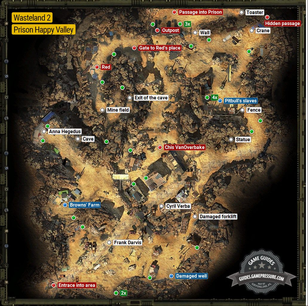 Wasteland 2 - Prison Happy Valley Wasteland 2 - Prison Happy Valley