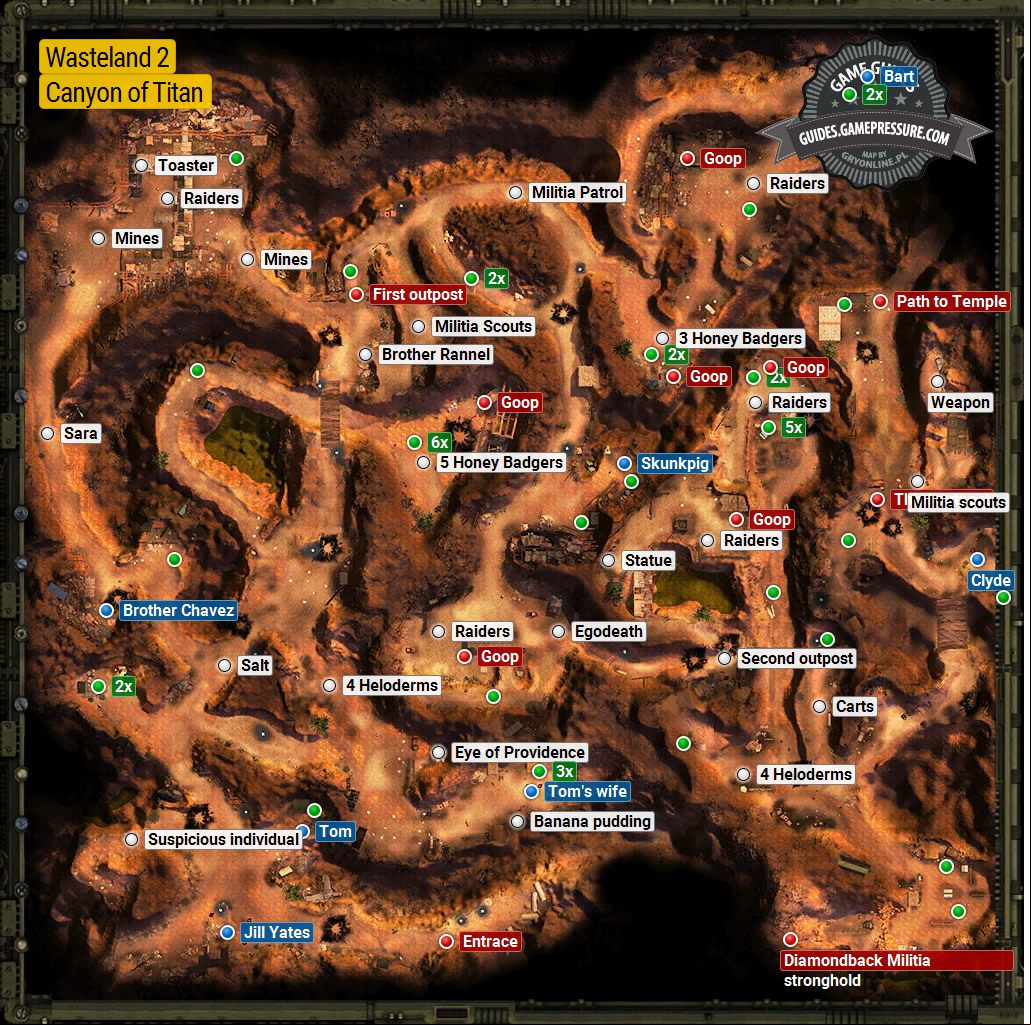 Wasteland 2 - Canyon of Titan Wasteland 2 - Canyon of Titan