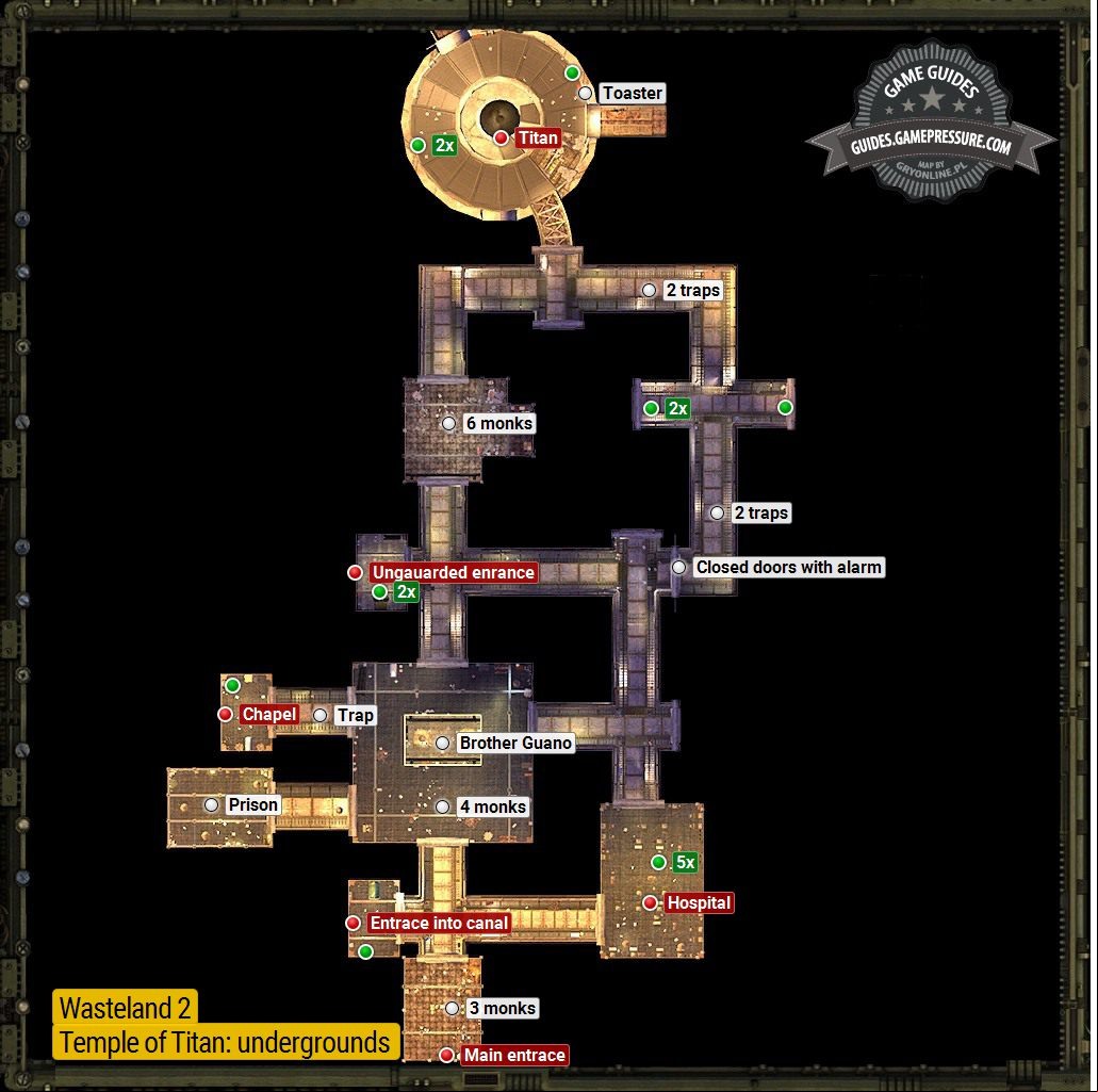 Wasteland 2 - Temple of Titan: Undergrounds Wasteland 2 - Temple of Titan: Undergrounds
