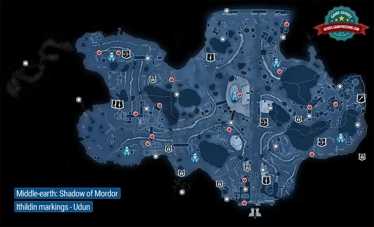 Middle-earth: Shadow of Mordor - Ithildin markings (Udun) Middle-earth: Shadow of Mordor - Ithildin markings (Udun)