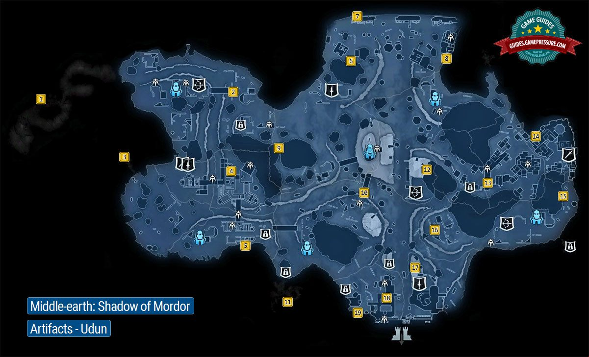 Middle-earth: Shadow of Mordor - Artifacts (Udun) Middle-earth: Shadow of Mordor - Artifacts (Udun)