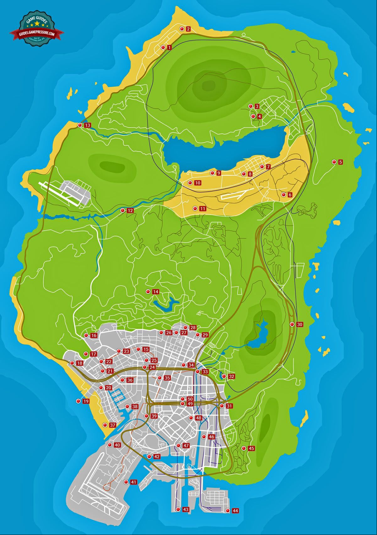 GTA V map - Monkey Mosaics GTA V map - Monkey Mosaics