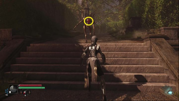 If you track your opponent and approach them from behind, you will be able to deal critical damage - Steelrising: Beginners guide - Basics - Steelrising Guide, Walkthrough