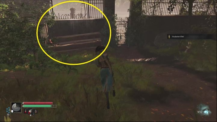 At the well, turn right and then left - Steelrising: In the Queens drawing room - walkthrough - Main missions - Steelrising Guide, Walkthrough