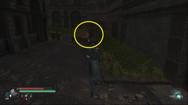 If you want to upgrade the Burette, don't immediately pull yourself up to the balcony after descending the stairs - Steelrising: To Les Invalides - walkthrough - Main missions - Steelrising Guide, Walkthrough